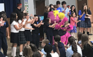 Fun Run pep rally welcomes Slider - click for details